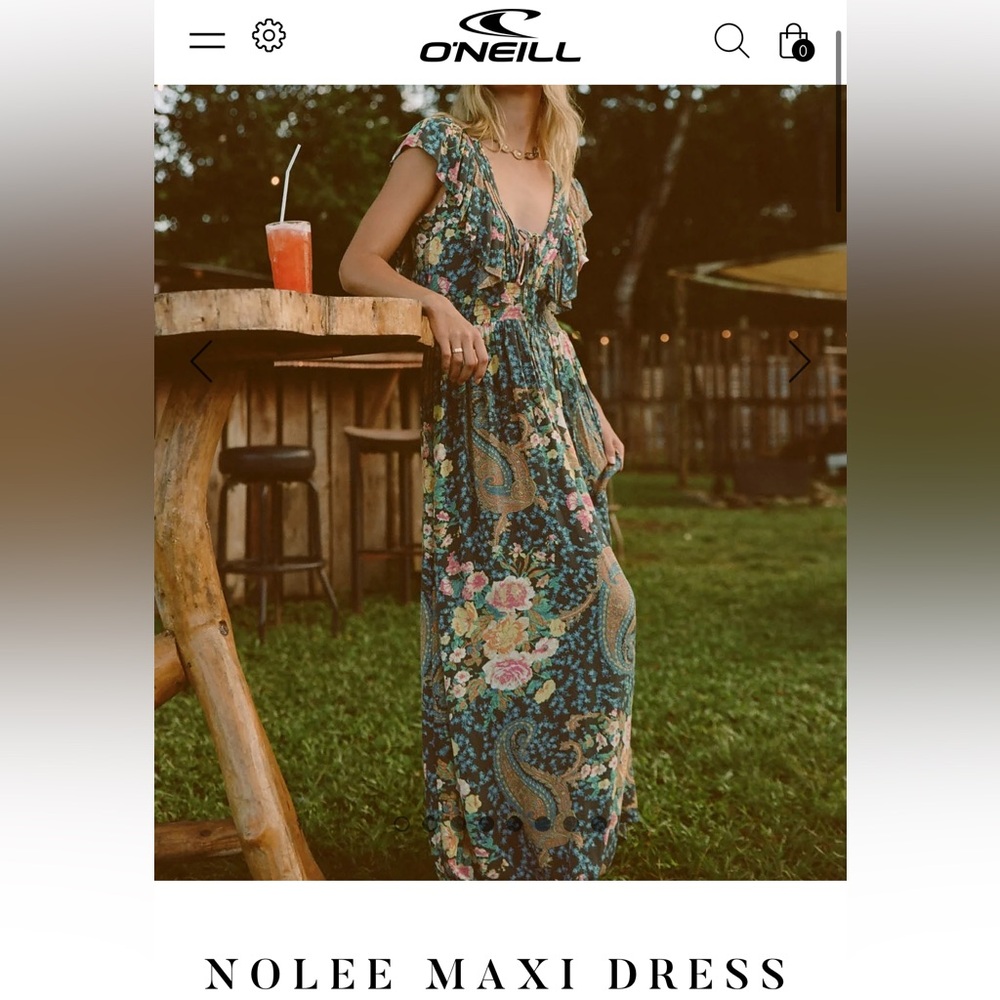 Floral Hobo Maxi Dress